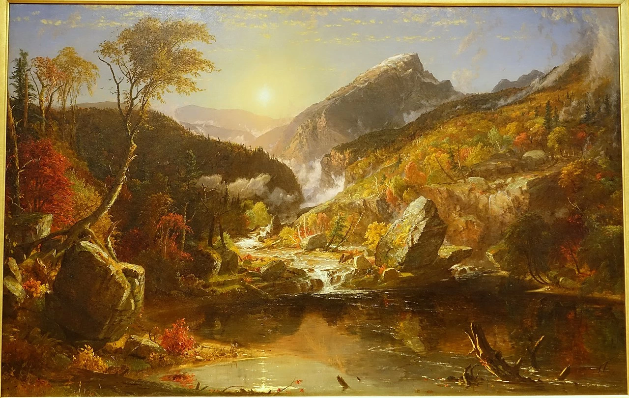 Una mattina d'estate indiana nelle White Mountains - Museum of Art, Manchester